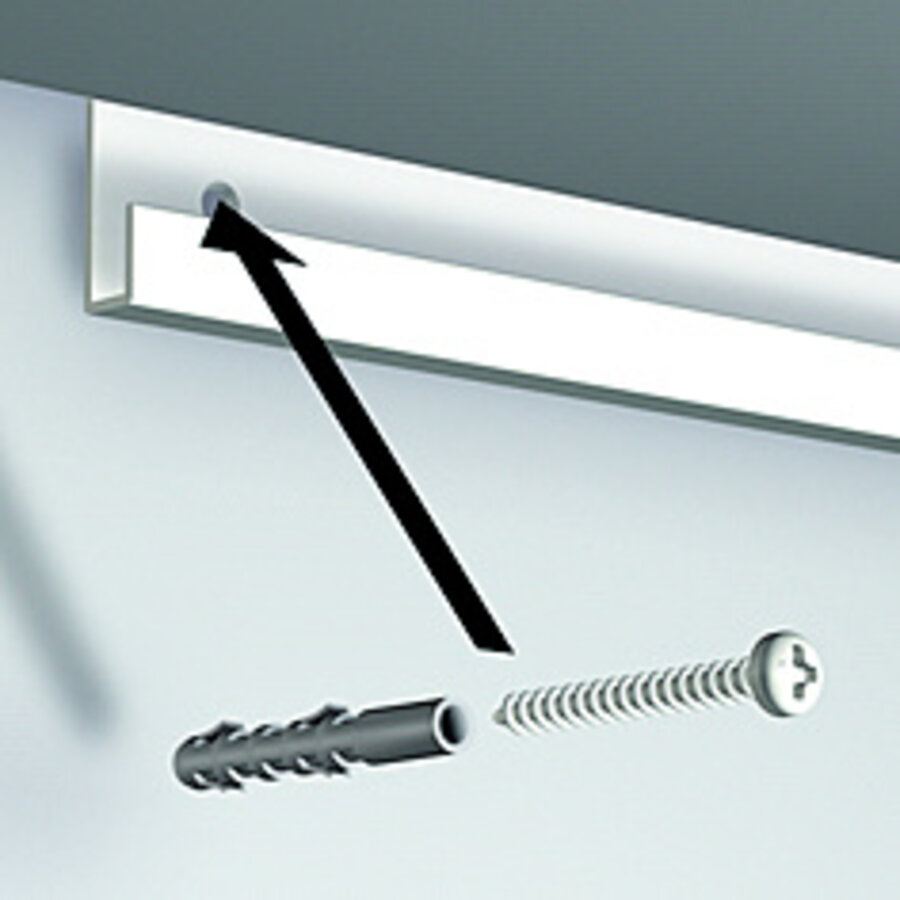Artiteq stalen schroef voor montage Classic Rail en Classic Rail +, 20 stuks-2
