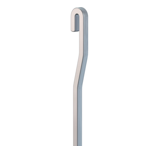 Stang 4 mm | 20 kg. | alu | S-knik | 250 cm. 