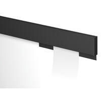 thumb-Artiteq Info Rail zwart structuur, lengte 100 cm. 6 stuks-2