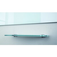 thumb-Stijlvol glasbord van wit gehard veiligheidsglas, 100 x 150 cm-5