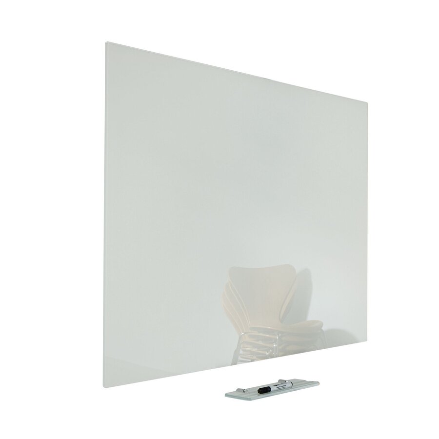Stijlvol glasbord van wit gehard veiligheidsglas 60 x 90 cm.-2