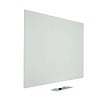 Smit-Visual Stijlvol glasbord van wit gehard veiligheidsglas 60 x 90 cm.