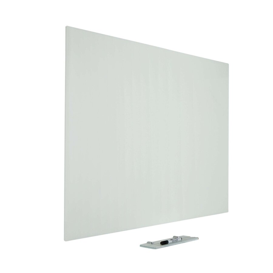 Stijlvol glasbord van wit gehard veiligheidsglas 60 x 90 cm.-1