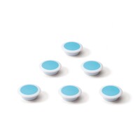 thumb-Groene sterke memo magneten speciaal voor glasbord,  6 stuks.-2