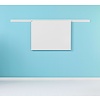 Smit-Visual Whiteboard wit emailstaal met PartnerLine profiel afm. 90 x 120 cm.