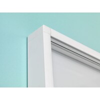 thumb-Binnenvitrine wit met schuifdeuren van veiligheidsglas, 100 x 150 cm.-3