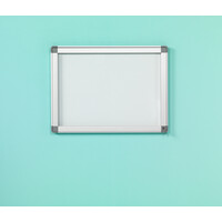 thumb-Binnen-, buiten wit vitrine Recto achterwand magnetisch met veiligheidsglas en slot, 90 x 106 cm-5