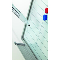 thumb-Planbord 6 werkdagen met dagenstrook, 90 x 120 cm.-4