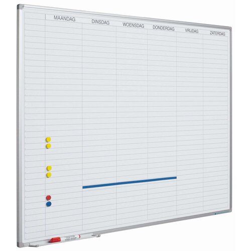 Planbord een week, ma-za 