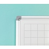 Smit-Visual Whiteboard bedrukt met ruitjes van 5 x 5 cm. 120 x 200 cm.