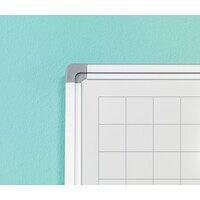 thumb-Whiteboard bedrukt met ruitjes van 5 x 5 cm. 120 x 200 cm.-1