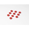Smit-Visual Ronde rode memo magneten met een diameter van 20 mm. | 10 stuks