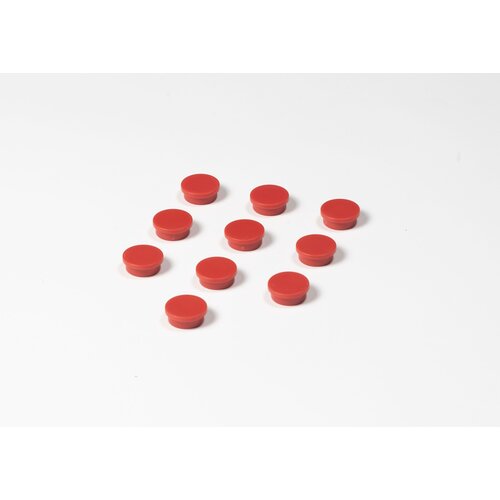 Ronde rode memo magneten, 20 mm 