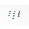Smit-Visual Ronde groene memo magneten met een diameter van 10 mm. | 10 stuks