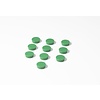 Smit-Visual Ronde groene memo magneten met een diameter van 25 mm. | 10 stuks