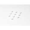 Smit-Visual Ronde witte memo magneten met een diameter van 20 mm. | 10 stuks