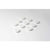 Sterke witte memo magneten met een diameter van 35 mm. | 10 stuks