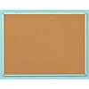 Smit-Visual Prikbord met perskurk met 16 mm. Softline profiel, afmeting: 45 x 60 cm.