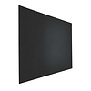 Smit-Visual Prikbord Bulletin frameloos kleur zwart-2209 , afmeting 60 x 90 cm.