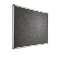 thumb-Prikbord Camira, kleur donker grijs-AK019, afmeting 60 x 90 cm-2