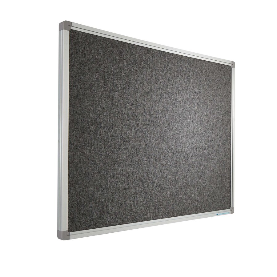 Prikbord Camira, kleur donker grijs-AK019, afmeting 60 x 90 cm-2
