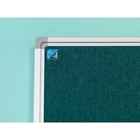 thumb-Prikbord Camira, kleur groen-blauw-AK001, afmeting 120 x 180 cm.-1