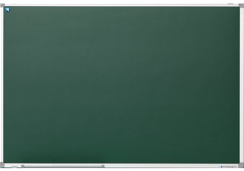 Krijtbord groen met alu rand 