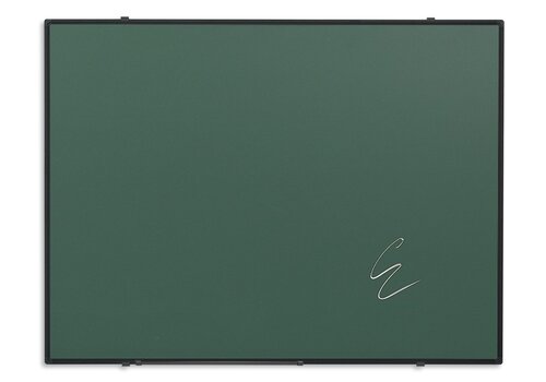 Krijtbord groen met zwarte rand 