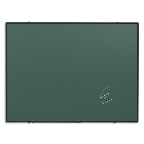 Krijtbord groen met zwarte rand 