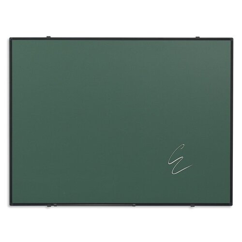 Krijtbord groen met zwarte rand 