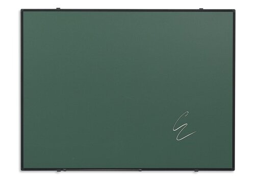 Krijtbord groen met zwarte profiel rand 