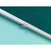 thumb-Combibord, Camira prikbord en email whiteboard met blank Softline profiel, afmeting 90 x 120 cm.-6