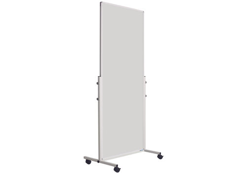 2 Zijdig whiteboard met wit onderstel 