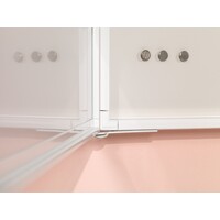 thumb-Afsluitbare kast met whiteboard, flipover en projectiescherm 4:3, 120 x 165 cm.-7