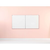 thumb-Vijfvlaks wit emailstalen dubbelzijdig whiteboard, inklapbaar. Afmeting: 120 x 200 cm.-3