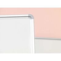 thumb-Vijfvlaks wit emailstalen dubbelzijdig whiteboard, inklapbaar. Afmeting: 120 x 200 cm.-5
