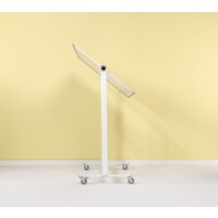 thumb-Kantelbaar dubbelzijdig wit emailstalen whiteboard met onderstel, afmeting: 90 x 120 cm.-2