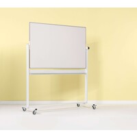 thumb-Kantelbaar dubbelzijdig wit emailstalen whiteboard met onderstel, overige vijf afmetingen-1