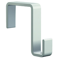 thumb-Ophanghaak voor een houten paneel met een dikte van 11mm. wit-1
