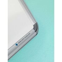 thumb-Whiteboard van wit emailstaal met Design profiel - overige acht formaten-3