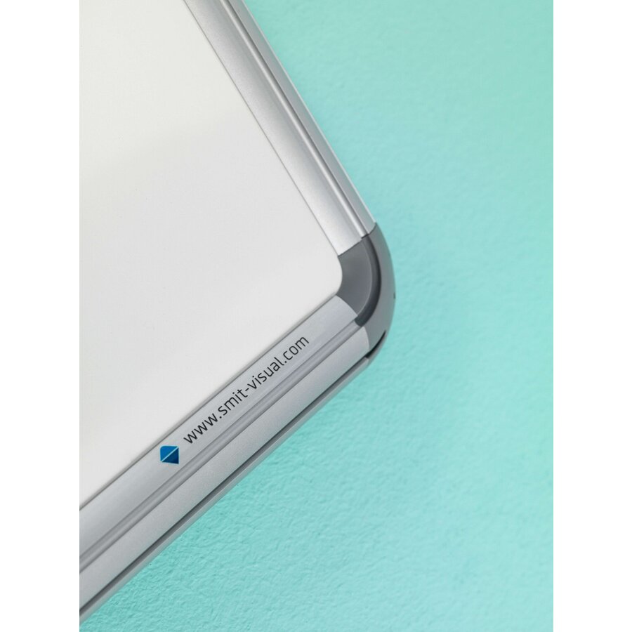 Whiteboard van wit emailstaal met Design profiel - overige acht formaten-3