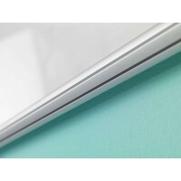 thumb-Whiteboard van wit emailstaal met Design profiel - overige acht formaten-6