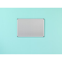 thumb-Silverboard DeLuxe whitebord met 16 mm. Design profiel, afmetingen: 100 x 200 cm.-1