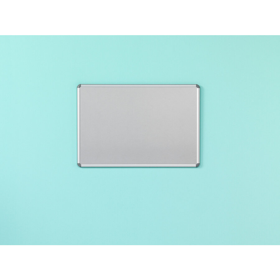 Silverboard DeLuxe whitebord met 16 mm. Design profiel, afmetingen: 100 x 200 cm.-1