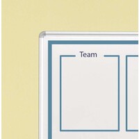 thumb-Kantelbaar dubbelzijdig whiteboard met eigen bedrukking en frame op wieltjes afmeting: 100 x 200 cm.-3