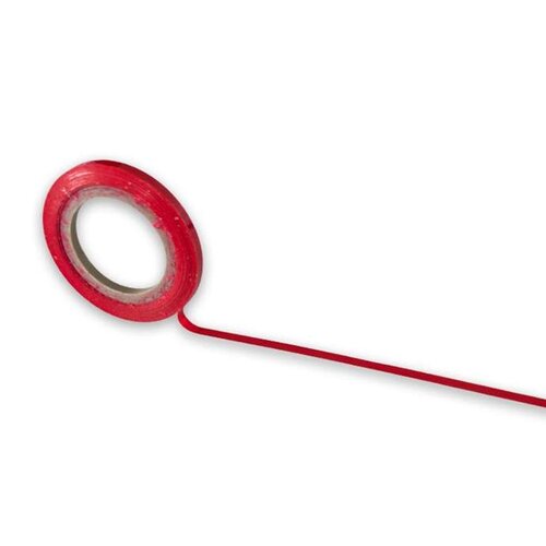 Magneetband rood, breedte 20 mm. 