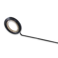 thumb-Rol van 15 meter zwart magneetband voor het maken van een indeling op een planbord, breedte 20 mm.-1