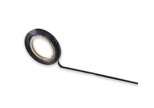 Magneetband zwart, breedte 20 mm. 