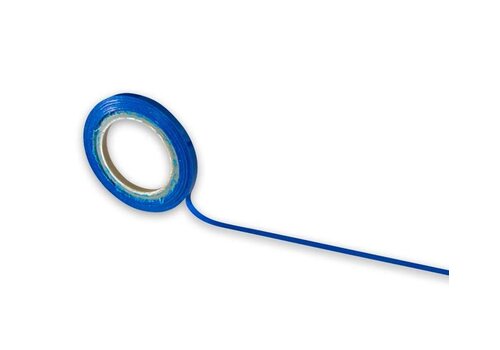 Magneetband blauw, breedte 20 mm. 