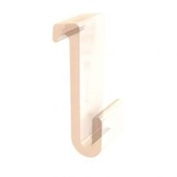 thumb-Ophanghaak voor Obimex systeemwanden, transparant.-1